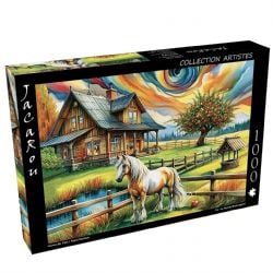 JACAROU PUZZLES -  RURAL RETREAT (1000 PIECES) -  COLLECTION ARTISTES