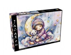 JACAROU PUZZLES -  TEDDY AND STARS (1000 PIECES) -  COLLECTION NOVIA