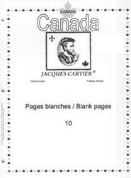 JACQUES CARTIER -  BLANK PAGES (PACKED 10)