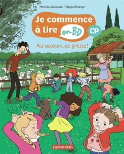 JE COMMENCE À LIRE EN BD -  AU SECOURS, ÇA GRATTE ! (FRENCH V.)