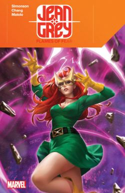 JEAN GREY -  FLAMES OF FEAR TP (ENGLISH V.)