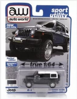 JEEP -  2017 JK WRANGLER CHIEF EDITION - VERSION B - 1/64 -  SPORT UTILITY