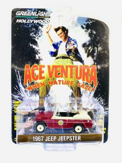 JEEP -  ACE VENTURA 1967 JEEP JEEPSTER 1/64 - LIMITED EDITION -  HOLLYWOOD SERIES 28