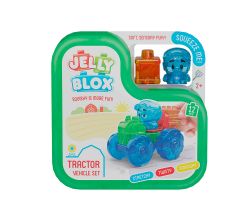 JELLY BLOX -  TRACTOR SET (12 PIECES)