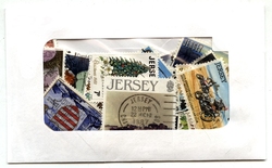 JERSEY -  50 ASSORTED STAMPS - JERSEY