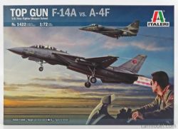 JET -  TOP GUN F-14A VS A-4F FIGHTER AIRCRAFT 1/72
