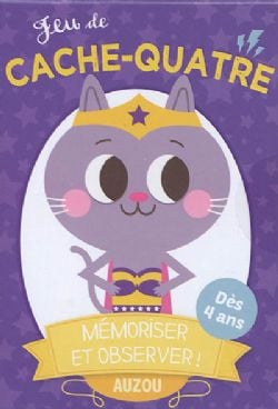 JEU DE CACHE-QUATRE -  MÉMORISER ET OBSERVER ! (FRENCH)