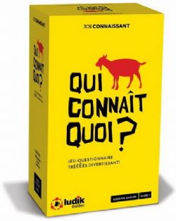 JOE CONNAISSANT -  QUI CONNAÎT QUOI? (FRENCH)