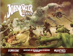 JOHN CARTER OF MARS -  ADVENTURES ON THE DYING WORLD OF BARSOOM - CORE RULEBOOK (ENGLISH)