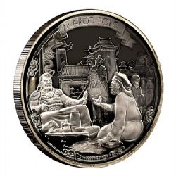 JOURNEYS OF DISCOVERY -  MARCO POLO -  2015 NEW ZEALAND COINS 01