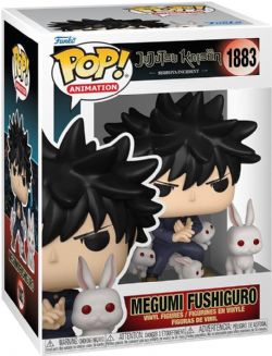JUJUTSU KAISEN -  POP! VINYL FIGURE OF MEGUMI FUSHIGURO WITH RABBITS (4 INCH) 1883