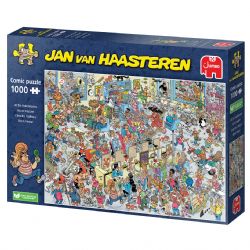 JUMBO -  AT THE HAIRDRESSERS (1000 PIECES) -  JAN VAN HAASTEREN