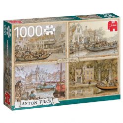 JUMBO -  CANAL BOATS (1000 PIECES) -  ANTON PIECK
