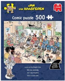 JUMBO -  LOOK ON THE BRIGHTSIDE (500 PIECES) -  JAN VAN HAASTEREN