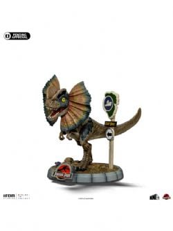 JURASSIC PARK -  DILOPHOSAURUS MINICO FIGURE -  IRON STUDIOS