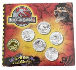 JURASSIC PARK -  JURASSIC PARK REELCOINZ COLLECTIBLES 2002 -  2002 CANADIAN COINS