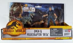 JURASSIC PARK -  OWEN & VELOCIRAPTOR 'BETA' -  JURASSIC WORLD