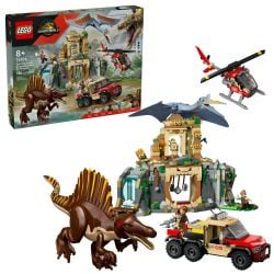 JURASSIC PARK -  SPINOSAURUS & QUETZALCOATLUS AIR MISSION (984 PIECES) -  JURASSIC WORLD 76976