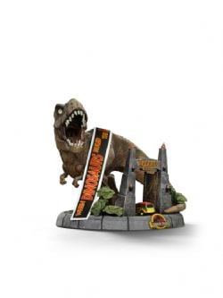 JURASSIC PARK -  T-REX 30TH ANNIVERSARY DELUXE MINICO FIGURE -  IRON STUDIOS