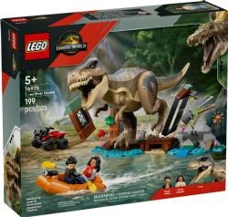 JURASSIC PARK -  T. REX RIVER ESCAPE (199 PIECES) -  JURASSIC WORLD 76975