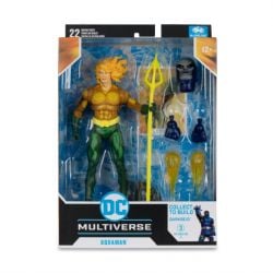 JUSTICE LEAGUE -  AQUAMAN ARTICULATED FIGURE (7 IN) - JUSTICE LEAGUE TASK FORCE - BUILD-A-FIGURE -  MCFARLANE TOYS