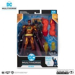 JUSTICE LEAGUE -  BATMAN ARTICULATED FIGURE (7 IN) - PLATINUM EDITION - JUSTICE LEAGUE TASK FORCE - BUILD-A-FIGURE -  MCFARLANE TOYS