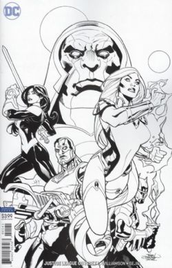 JUSTICE LEAGUE -  JUSTICE LEAGUE ODYSSEY BLACK AND WHITE VARIANT 1