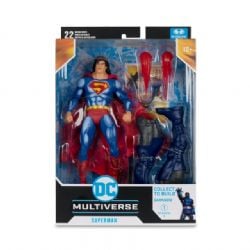 JUSTICE LEAGUE -  SUPERMAN ARTICULATED FIGURE (7 IN) - JUSTICE LEAGUE TASK FORCE - BUILD-A-FIGURE -  MCFARLANE TOYS