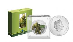 JUSTICE LEAGUE -  SWAMP THING -  2021 NEW ZEALAND COINS