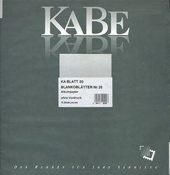 KABE CANADA -  BLANK PAGES (PACKED 10)