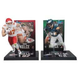 KANSAS CITY CHIEFS/PHILADELPHIA EAGLES -  #87 TRAVIS KELCE & #67 JASON KELCE (7