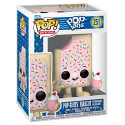 KELLOGG'S -  POP! VINYL FIGURE OF POP-TARTS™ MASCOT - STRAWBERRY MILKSHAKE (4 INCH) 251