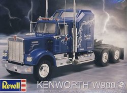 KENWORTH -  W900 1/25 (SKILL LEVEL 4) -  REVELL