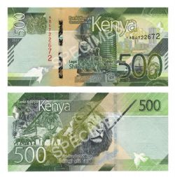 KENYA -  500 SHILLINGS 2019 (UNC)