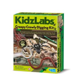 KIDZLABS -  CREEPY CRAWLY DIGGING KIT (ENGLISH)