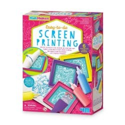 KIDZLABS -  EASY-TO-DO SCREEN PRINTING (ENGLISH) -  KIDZMAKER