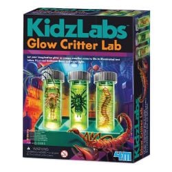 KIDZLABS -  GLOW CRITTER LAB (ENGLISH)