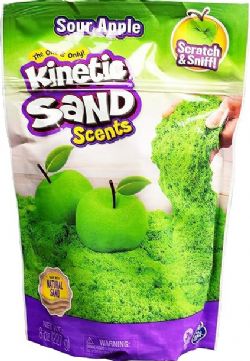 KINETIC SAND -  SCENTS - GREEN APPLE (8OZ)