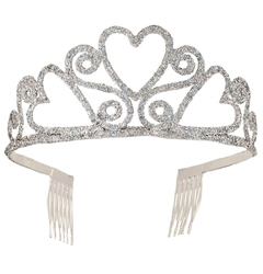 KINGS AND QUEENS -  TIARA - GLITTER (ADULT)