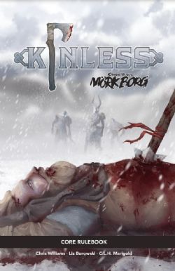 KINLESS -  SOLO VIKING RPG - CORE RULEBOOK - HARDCOVER (ENGLISH) -  CORE RULE MÖRK BORG