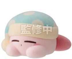 KIRBY -  KIRBY (SLEEPING) - PUPUPU FLOCKY DOLL (2.5 INCH) -  SHOKUGAN