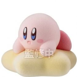 KIRBY -  KIRBY (WARP STAR) - PUPUPU FLOCKY DOLL (2.5 INCH) -  SHOKUGAN