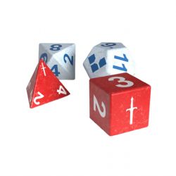 KNIGHTS OF THE ROUND: ACADEMY -  24 CUSTOM DICE SET -  RPG DICE