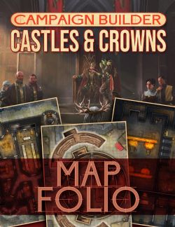 KOBOLD PRESS -  CASTLES & CROWNS - MAP FOLIO (ENGLISH) -  CAMPAIGN BUILDER