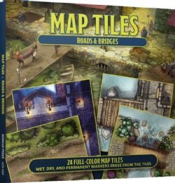 KOBOLD PRESS -  MAP TILES - ROADS & BRIDGES (ENGLISH)