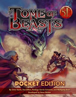 KOBOLD PRESS -  TOME OF BEASTS (POCKET EDITION) (ENGLISH) (2016 EDITION) -  SUPPLEMENT 5E