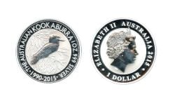 KOOKABURRA -  KOOKABURRA - 1 OUNCE FINE SILVER COIN -  AUSTRALIA COINS