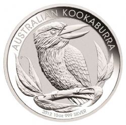 KOOKABURRA -  KOOKABURRA - 10 OUNCE FINE SILVER COIN -  AUSTRALIA COINS