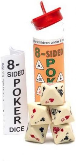 KOPLOW GAMES -  8-SIDED POKER DICE GAME