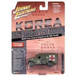KOREA: THE FORGOTTEN WAR -  MOBILE ARMY SURGICAL HOSPITAL ON THE 38TH PARALLEL - DODGE WC54 AMBULANCE -  JOHNNY LIGHTNING 3